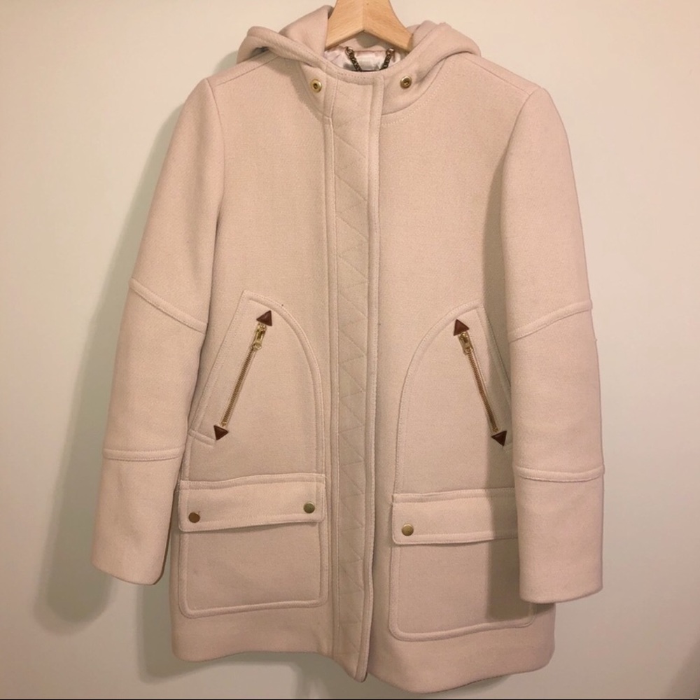 J. Crew Stadium Cloth Wool Chateau Parka Coat| 4